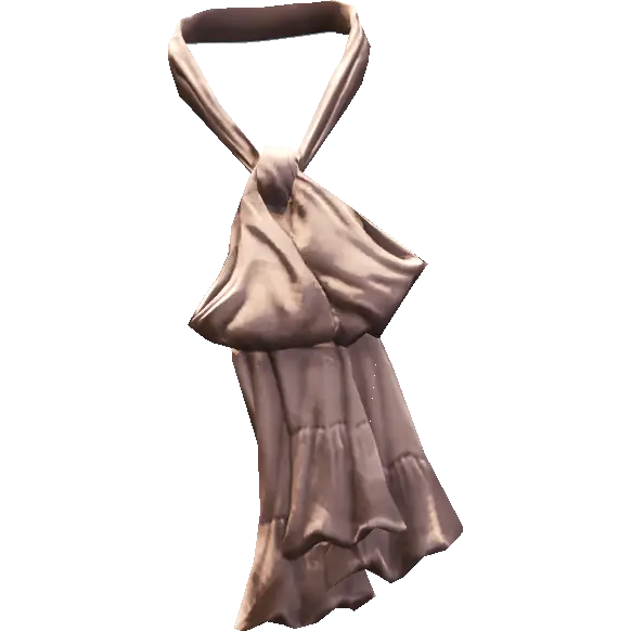 Шарф в горошек