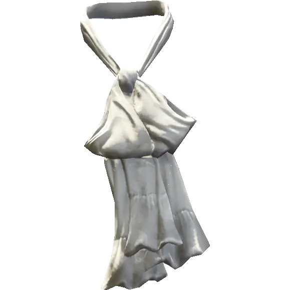 Шарф в горошек