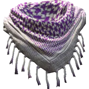 Шарф красный