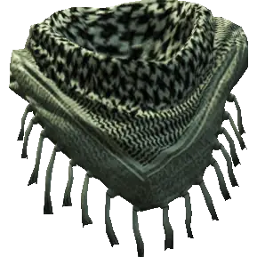 Шарф красный