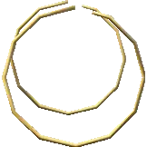 Серьги золотые №2