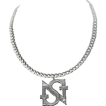 Цепочка с подвеской №6