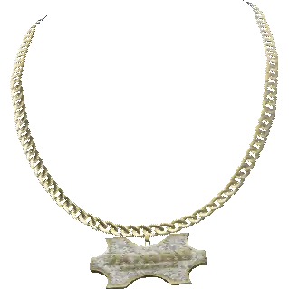 Цепочка с подвеской №7