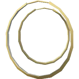 Классические серьги-кольца