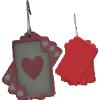 Серьги 'Карты'