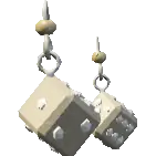 Серьги 'Игральные кубики'