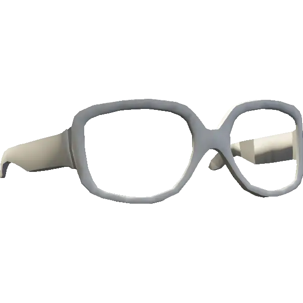 Квадратные с фиолетовыми линзами