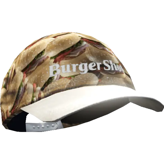 Кепка 'Burger Shot' с козырьком вперед