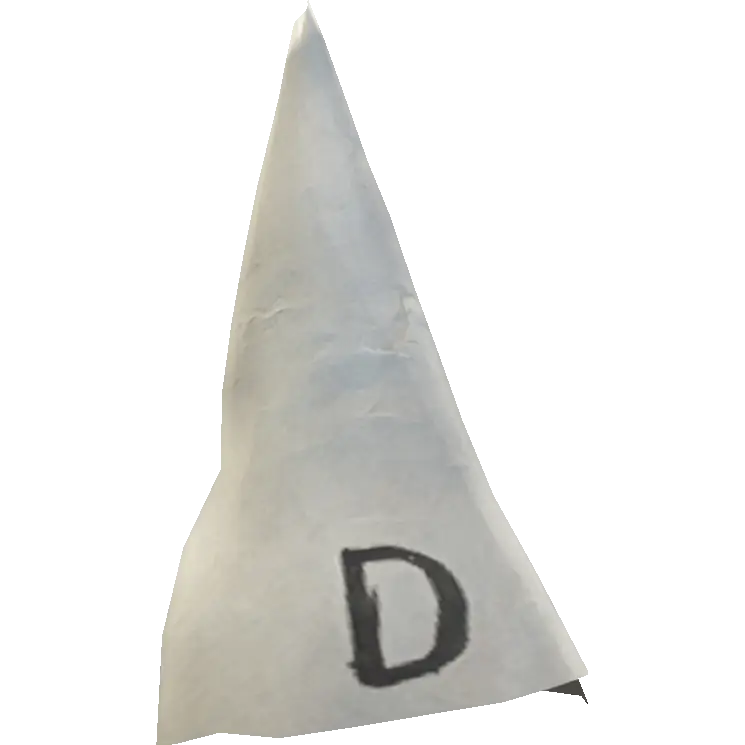 Бумажный колпак