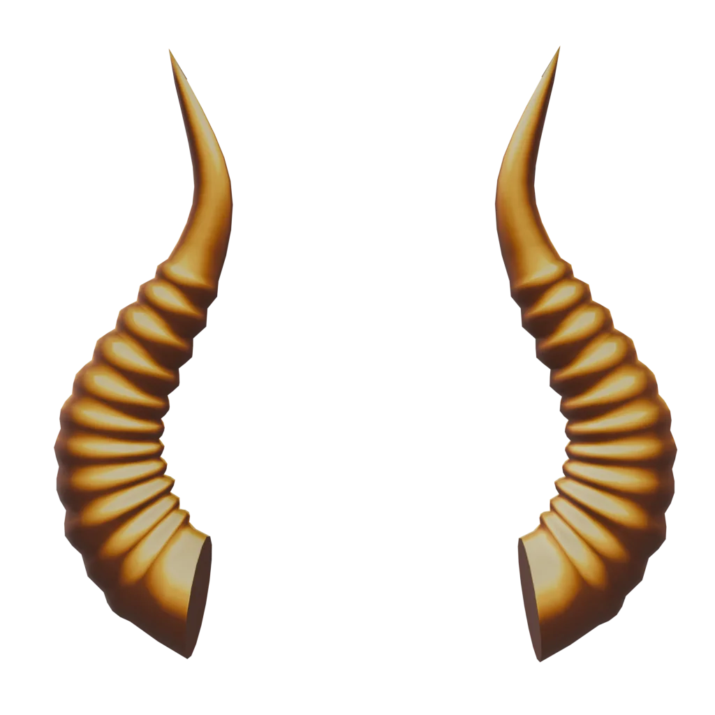 Рога Tiefling Yelow [1966]