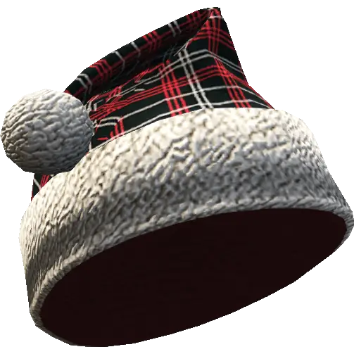 Шапка с коротким бубоном