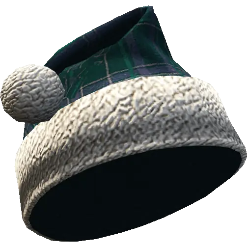 Шапка с коротким бубоном