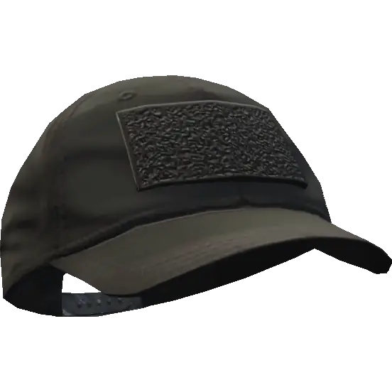 Кепка с тканевой вставкой