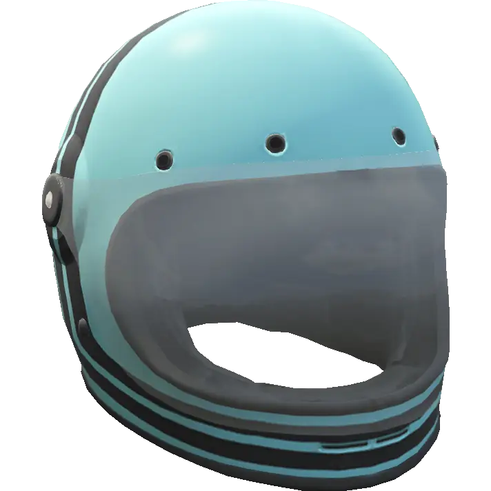 Закрытый ретро-шлем