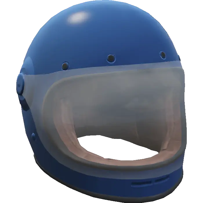 Закрытый ретро-шлем