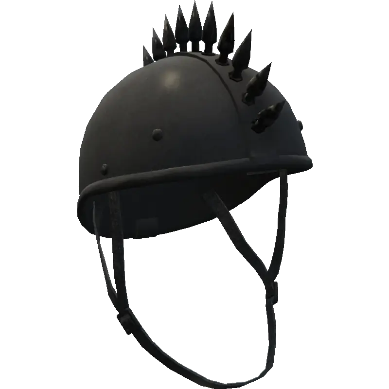 Полушлем с короткими шипами