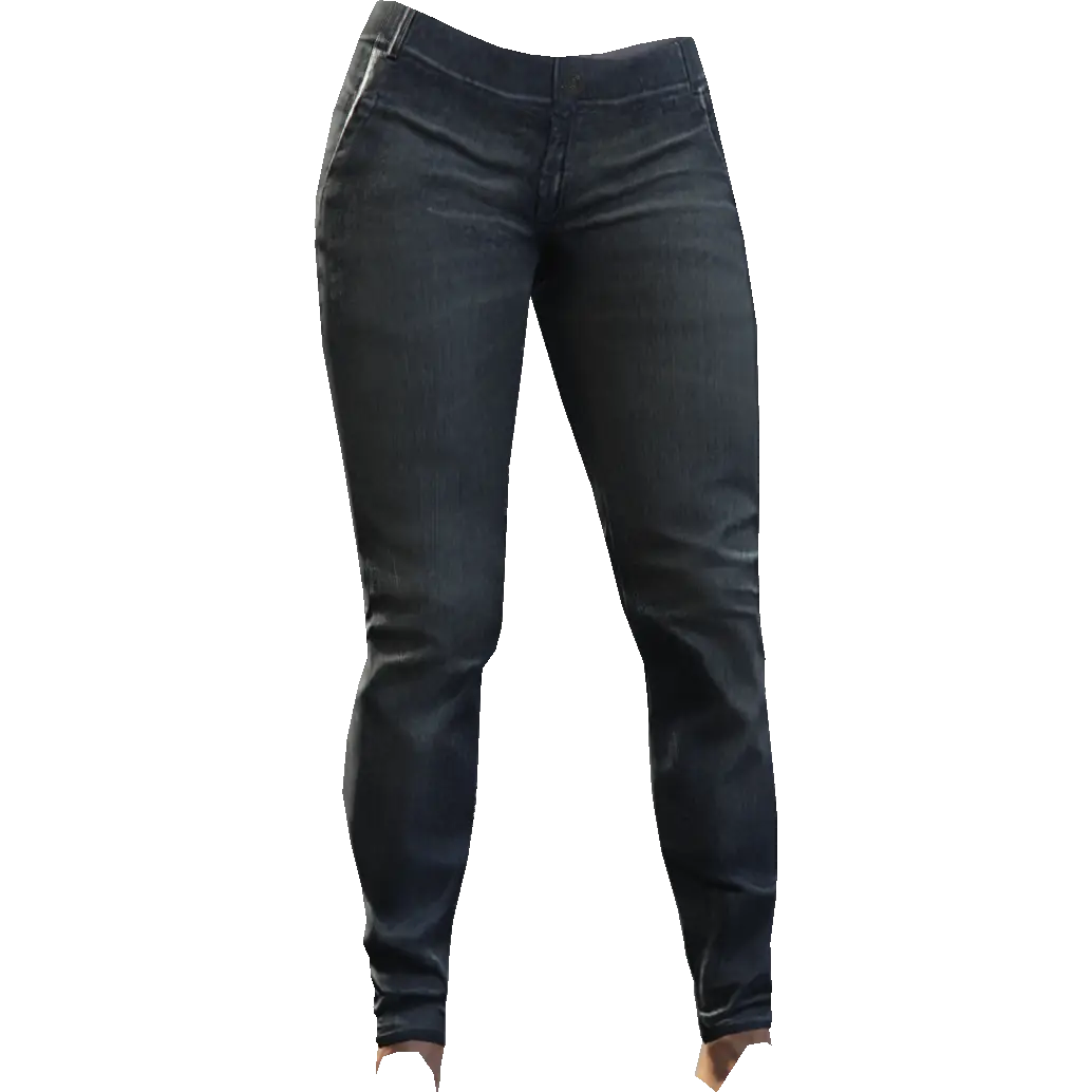 Зауженные джинсы