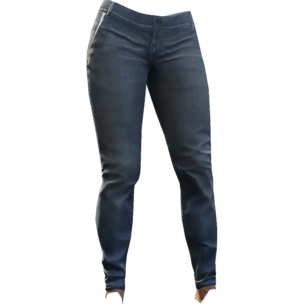 Зауженные джинсы