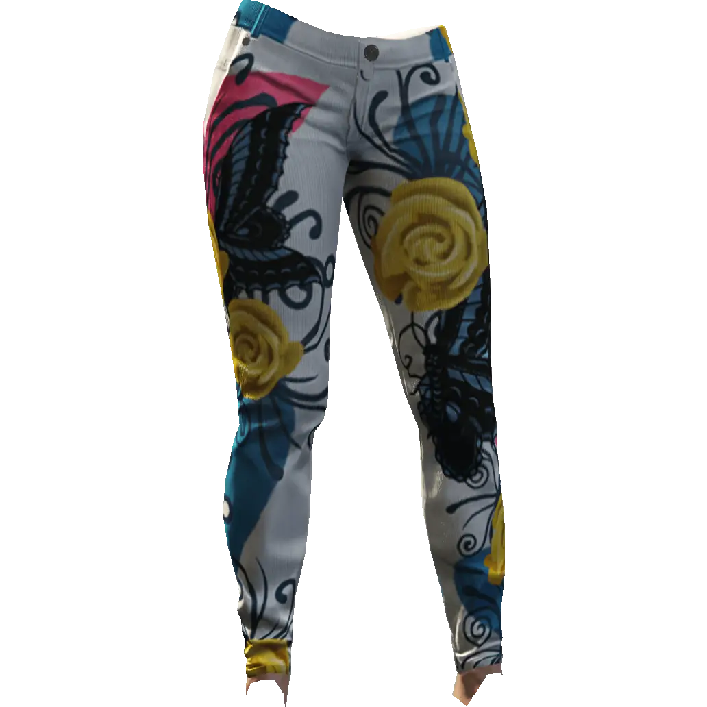 Зауженные джинсы