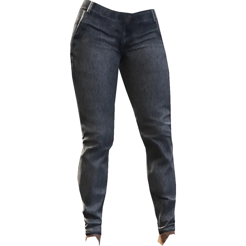 Зауженные джинсы