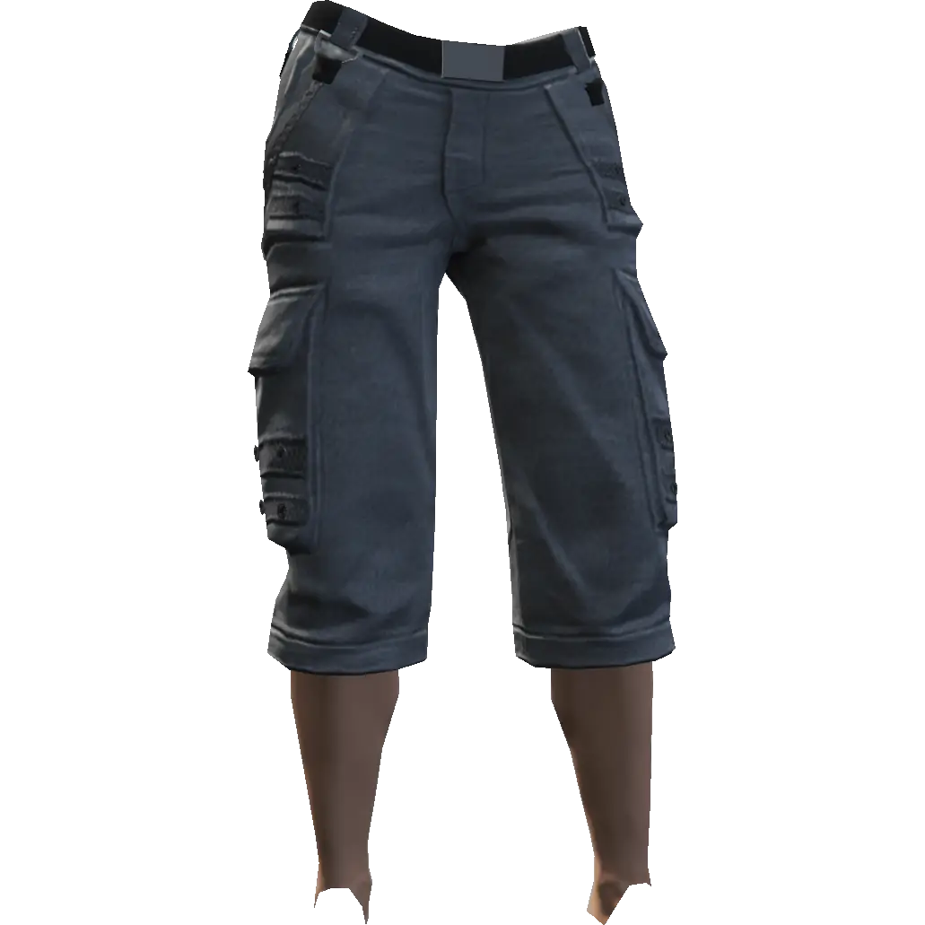 Байкерские свободные бриджи