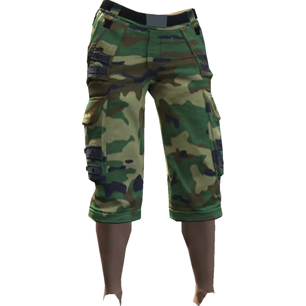 Байкерские свободные бриджи