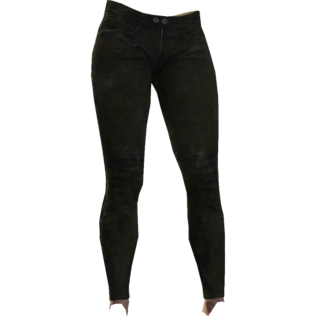 Зауженные джинсы уличные