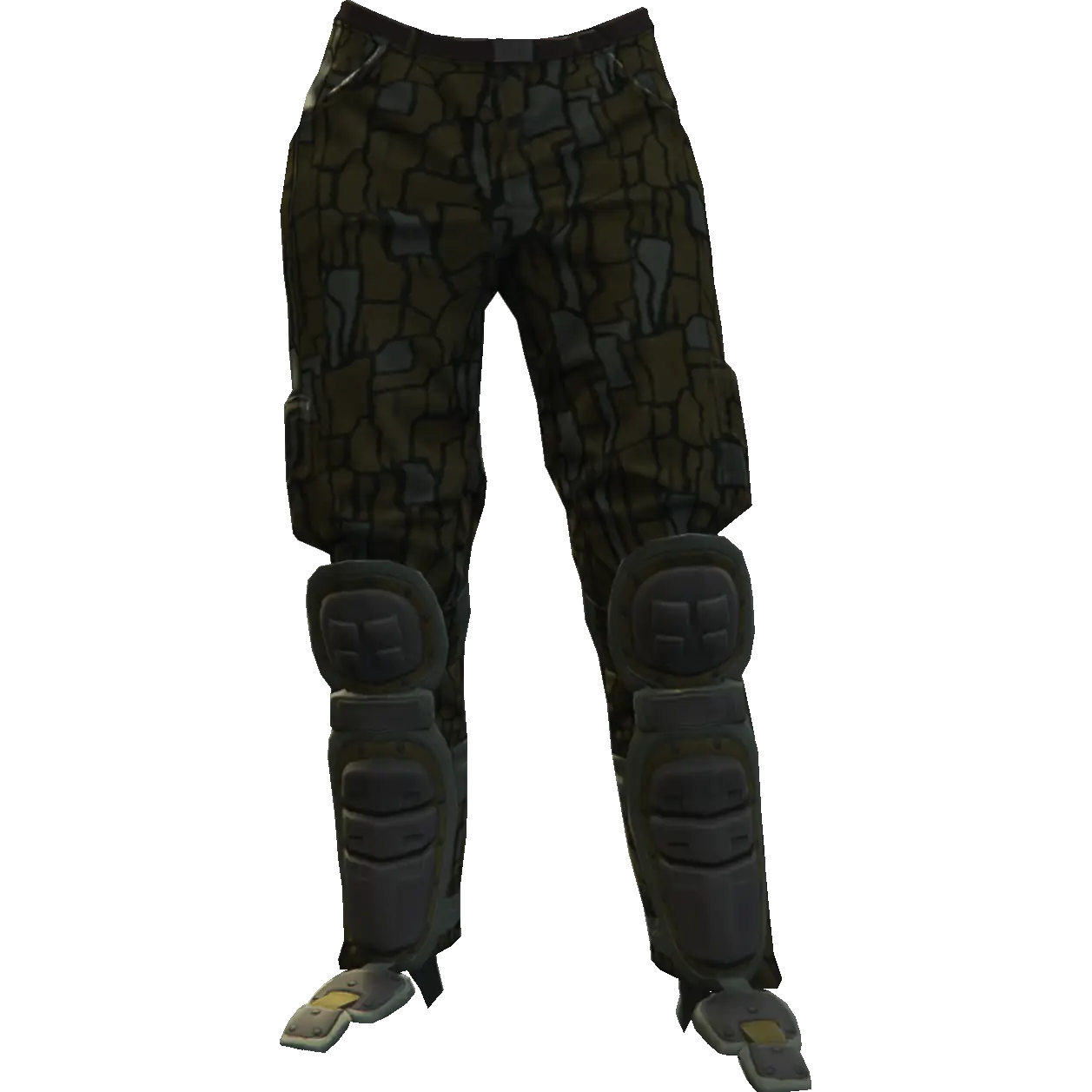 Штаны с накладкой