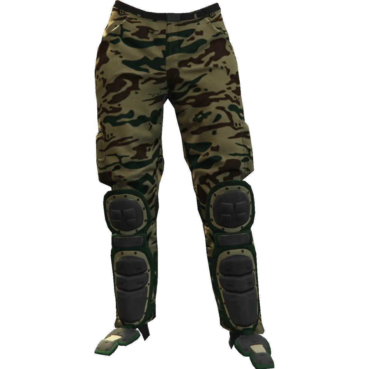 Штаны с накладкой