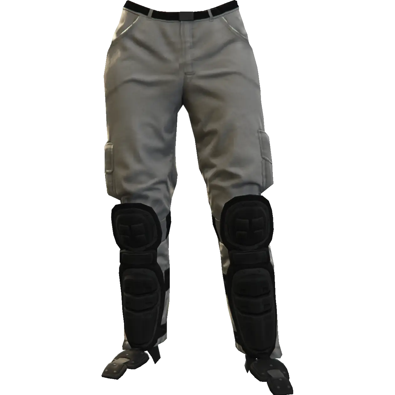 Штаны с накладкой