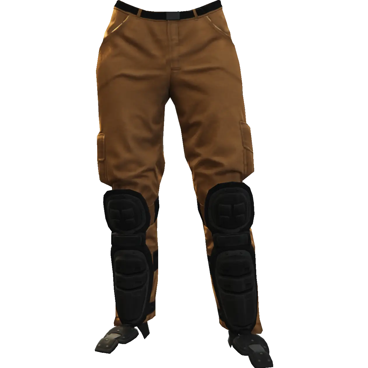 Штаны с накладкой