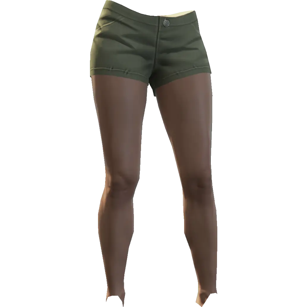 Синие шорты