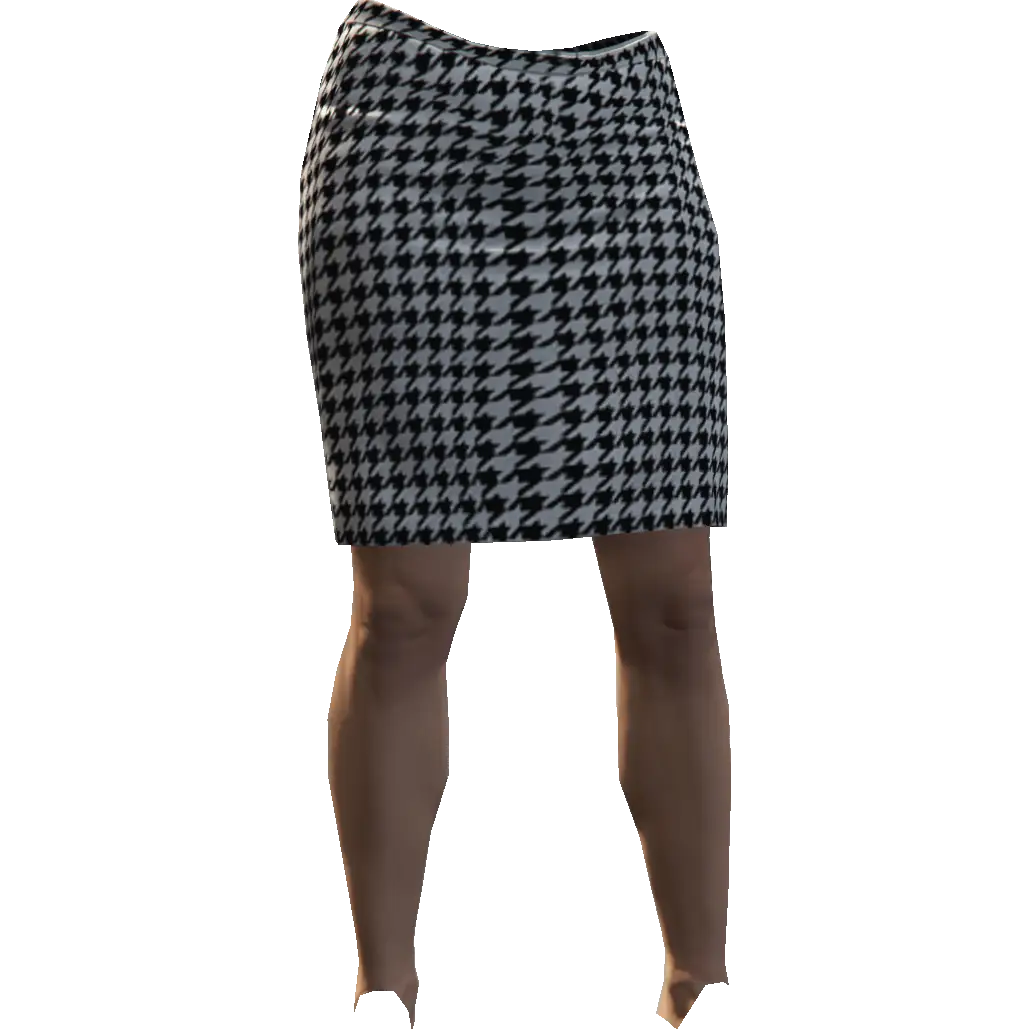 Разноцветная юбка