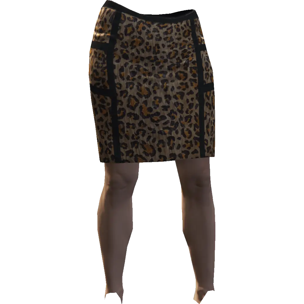 Разноцветная юбка