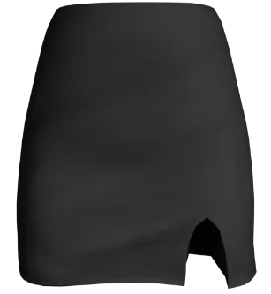 Мини-юбка Casual Black [3029]