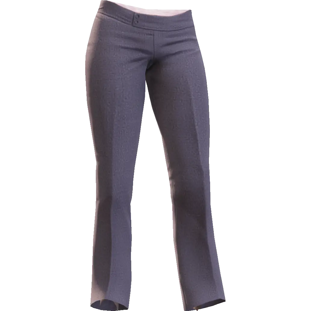 Свободные деловые брюки