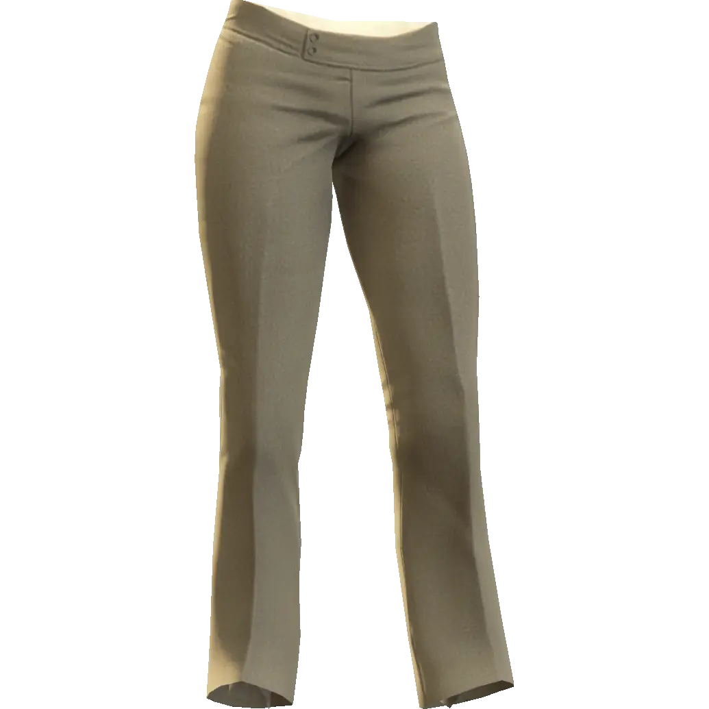 Свободные деловые брюки