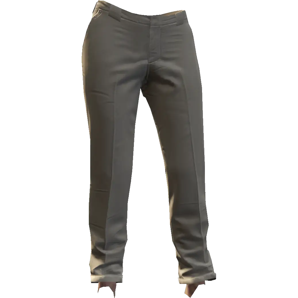 Зауженные деловые штаны