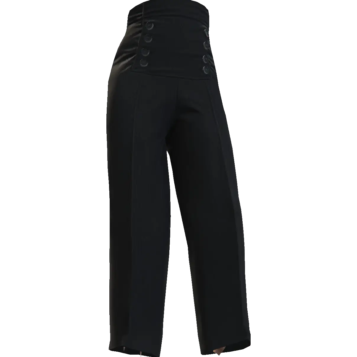 Широкие деловые штаны