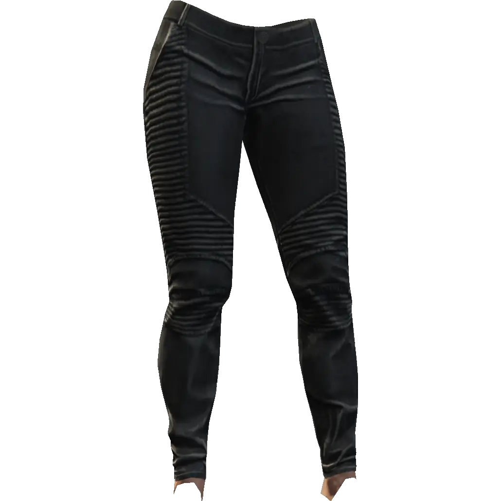 Зауженные джинсы с узором