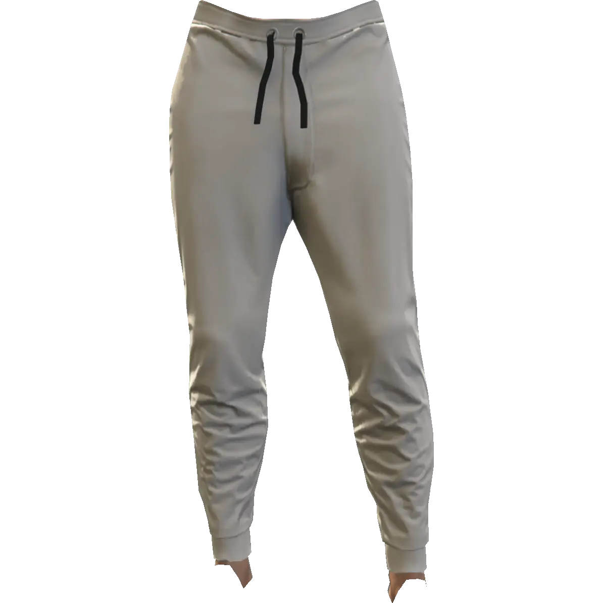 Зауженные спортивные штаны латексные