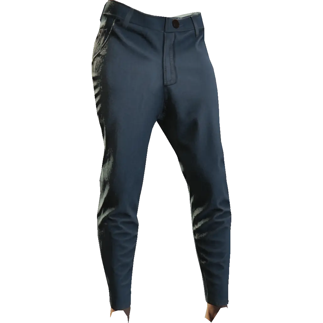 Зауженные джинсы ручной работы