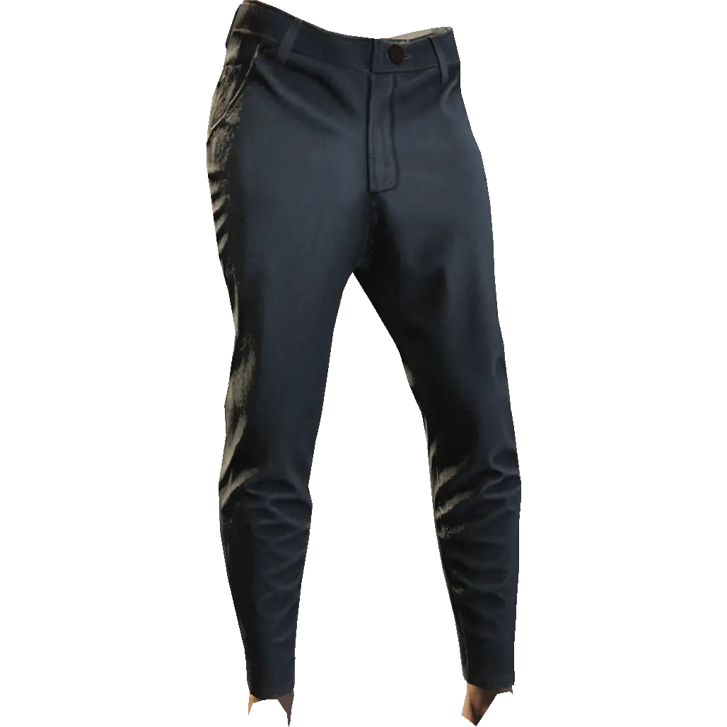 Зауженные джинсы ручной работы