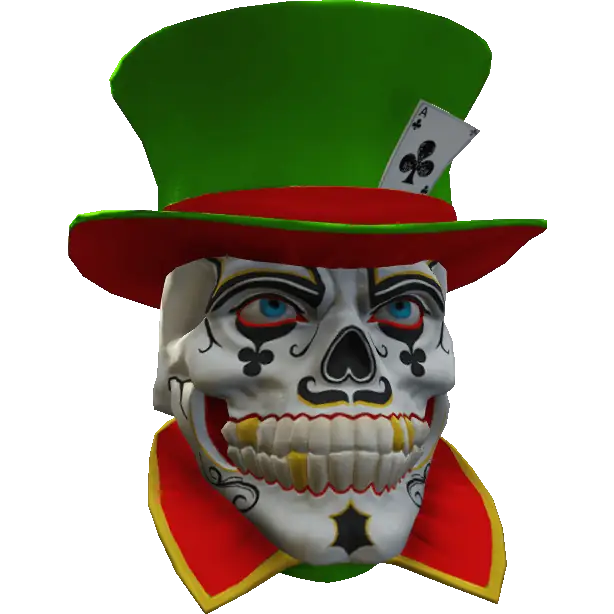 Череп в шляпе