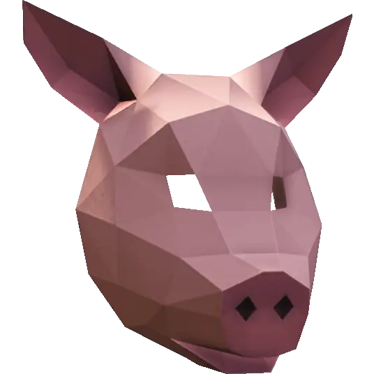 Свинка из мультика