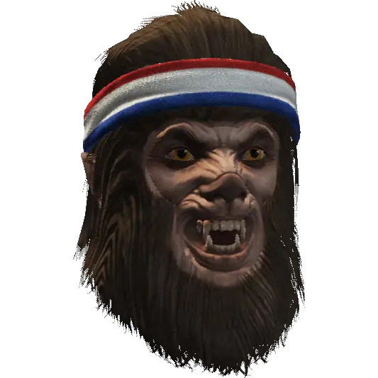 Йети с повязкой