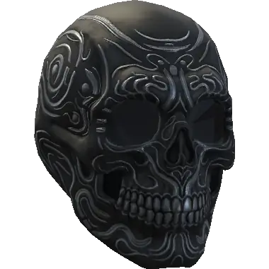 Череп с узорами