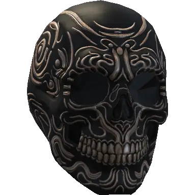 Череп с узорами