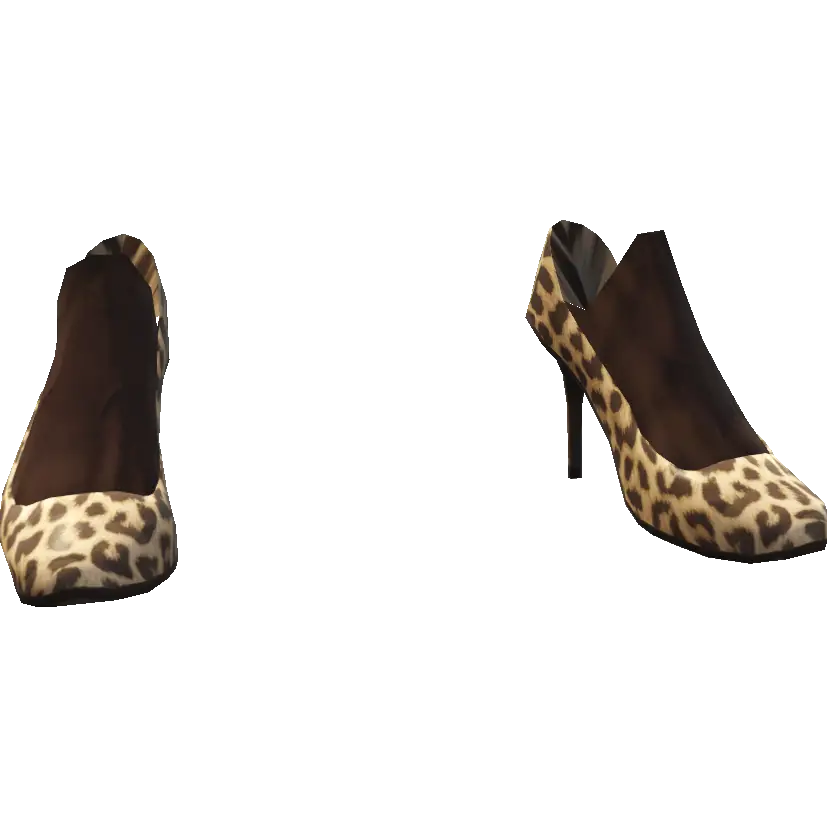 Туфли на тонких шпильках с липучкой