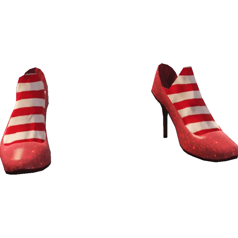 Туфли на тонких шпильках с липучкой